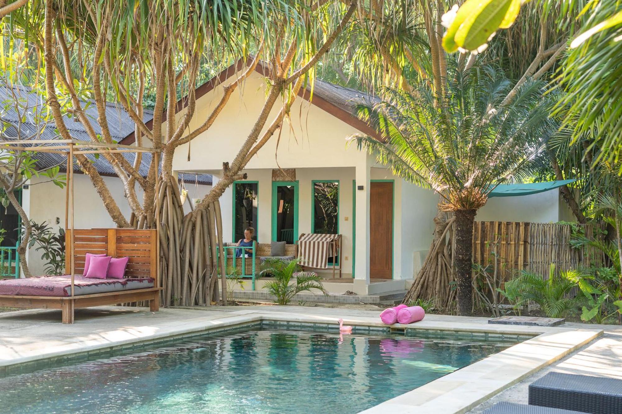 The Barefoot Blondie Village Gili Air Bagian luar foto